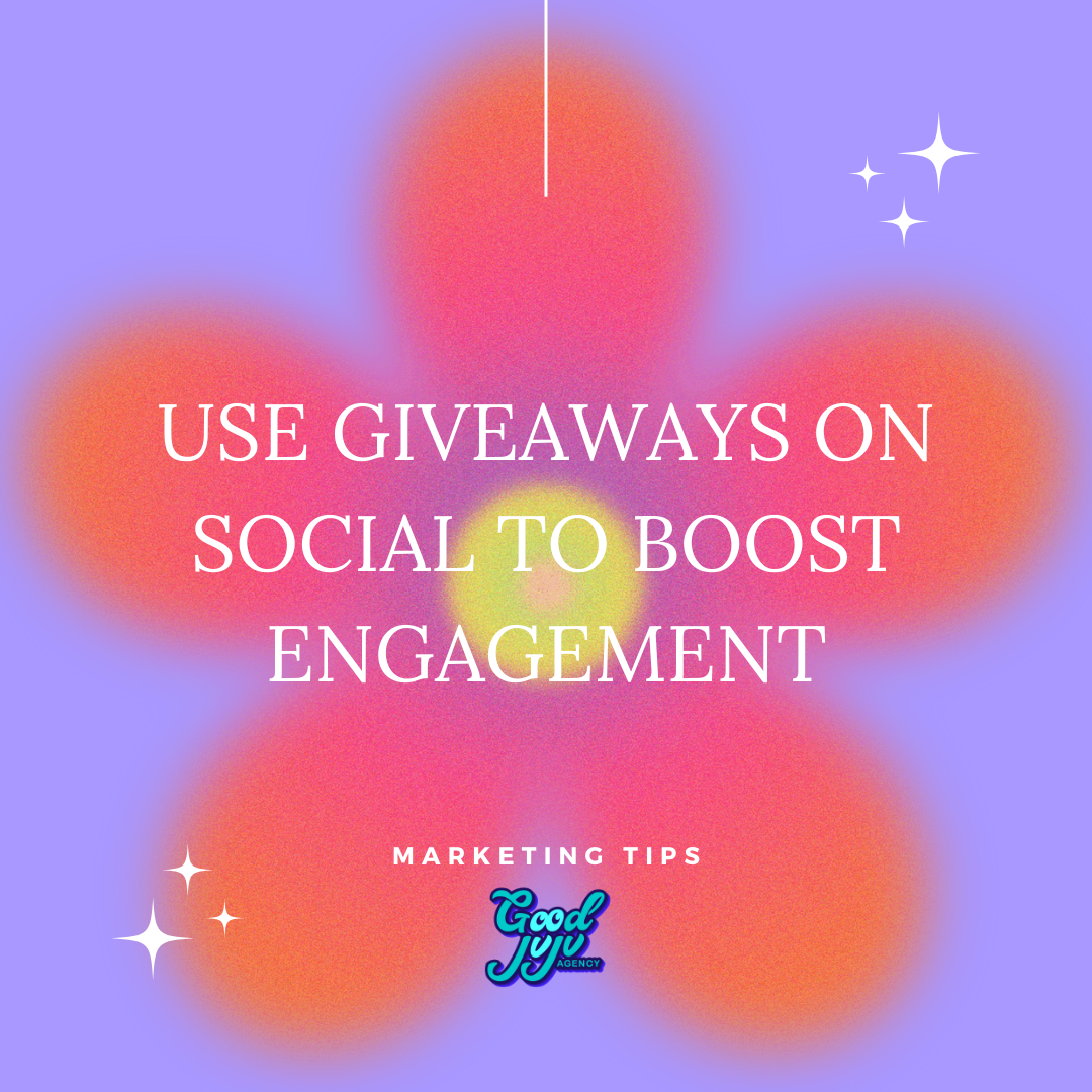 Marketing Tip: Use Giveaways on Social to boost engagement
