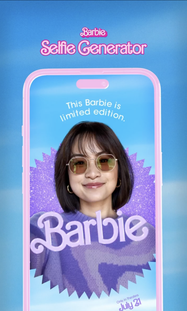 Barbie Selfie Generator App